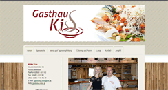 Desktop Screenshot of gasthaus-kiss.at